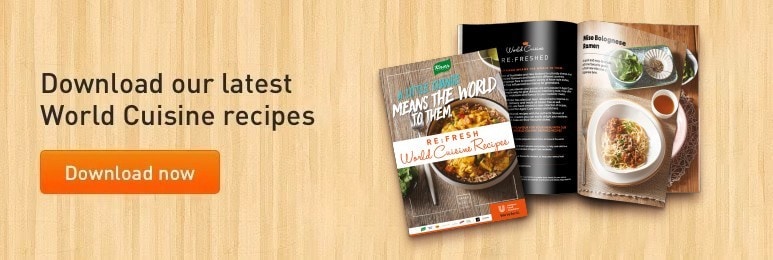 World Cuisine Recipes for Aged Care