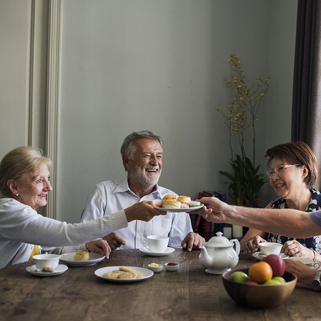 The social aspect of aged care dining