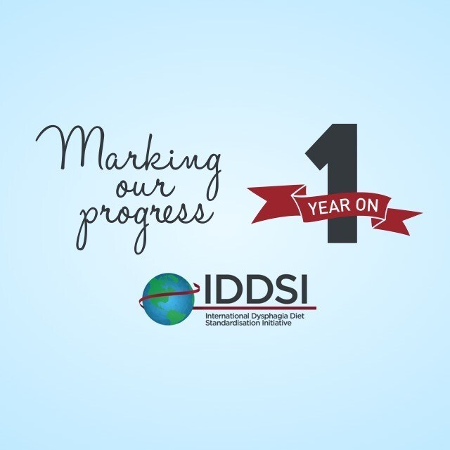 IDDSI, 1 Year On IDDSI, 1 Year On