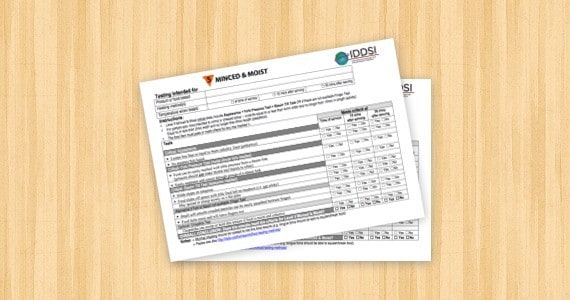 Level 5 Minced and Moist – Audit Tool