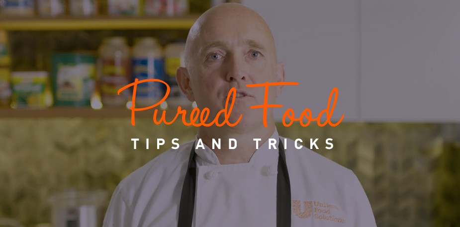 Watch: Puréed food MasterClass I from Chef Mark Baylis