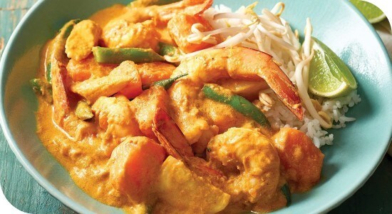 Prawn and Sweet Potato Yellow Curry Prawn and Sweet Potato Yellow Curry