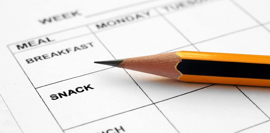 A checklist to help you prepare an Aged Care menu