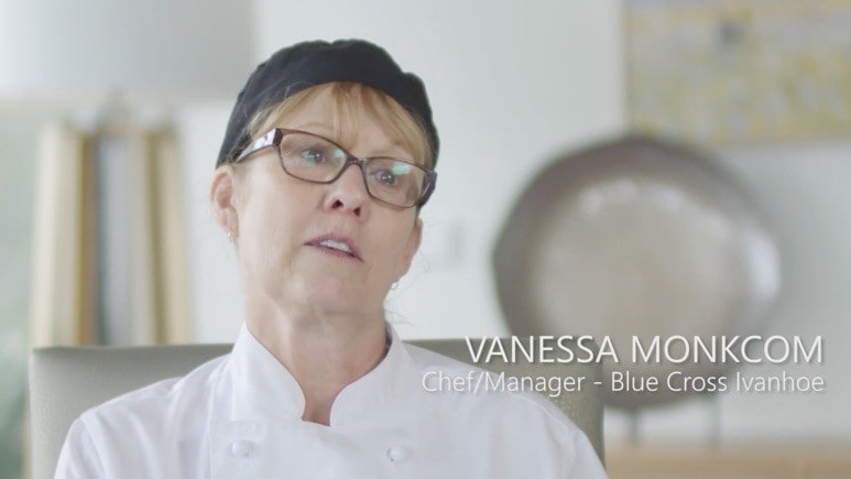 Vanessa Monkcom, Chef/Manager at BlueCross Ivanhoe