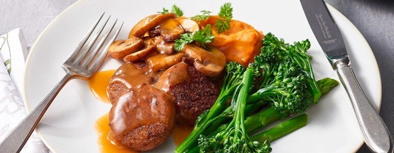 Dish with the right protein and energy profile Dish with the right protein and energy profile