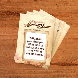 Conversation cards Conversation cards