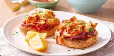 Mini Tandoori Chicken & Sweet Potato Pizzas Mini Tandoori Chicken & Sweet Potato Pizzas