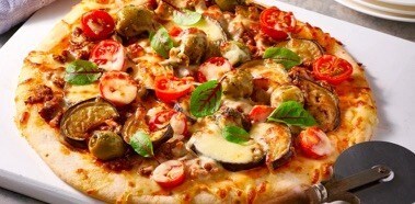 Roast Pumpkin and Sausage Pizzas Roast Pumpkin and Sausage Pizzas