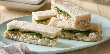 Citrus Poached Chicken Finger Sandwiches Citrus Poached Chicken Finger Sandwiches