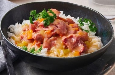 Pickled Pork with Braised Cabbage and Mustard Sauce Pickled Pork with Braised Cabbage and Mustard Sauce