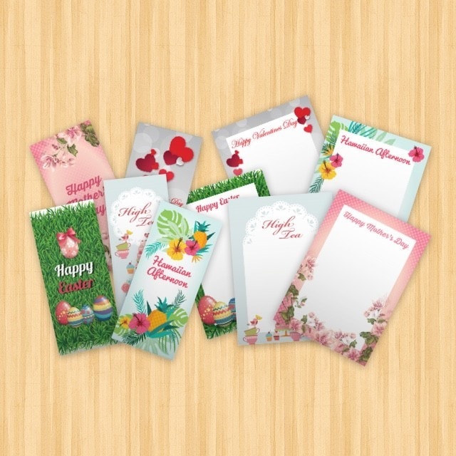 Ready to Print Event Menu Templates Free Downloads