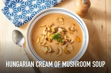 Hungarian cream of mushroom soup Hungarian cream of mushroom soup