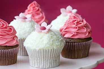 Flower cupcakes Flower cupcakes