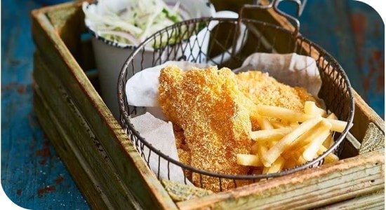 Louisiana fish and fries
