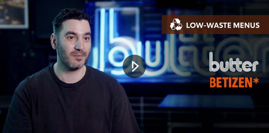 Julian Cincotta on transforming the foodservice waste culture with style