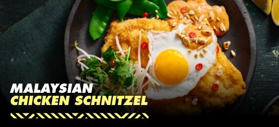 Malaysian Chicken Schnitzel Malaysian Chicken Schnitzel