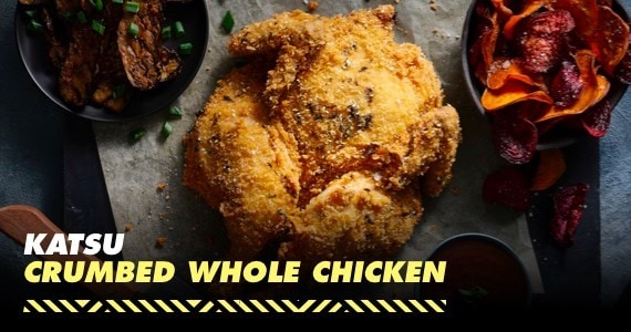Katsu Crumbed Whole Chicken Katsu Crumbed Whole Chicken