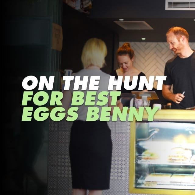 On-trend eggs Benedict from cafés around the country