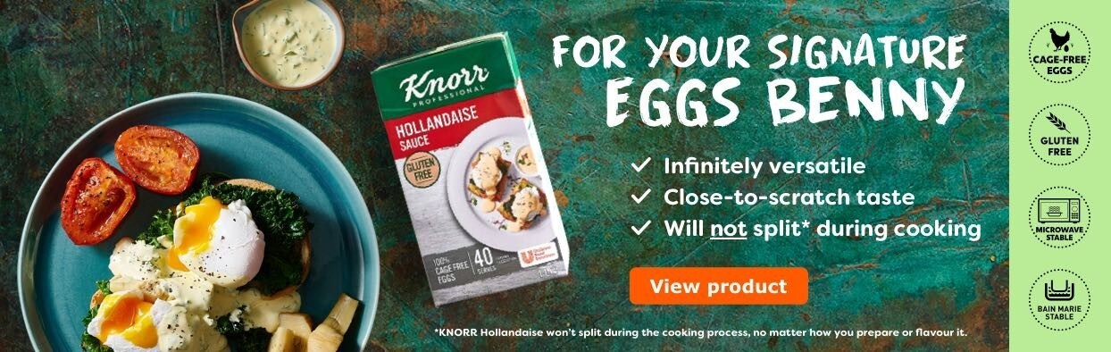 For your SIGNATURE: EGGS BENNY