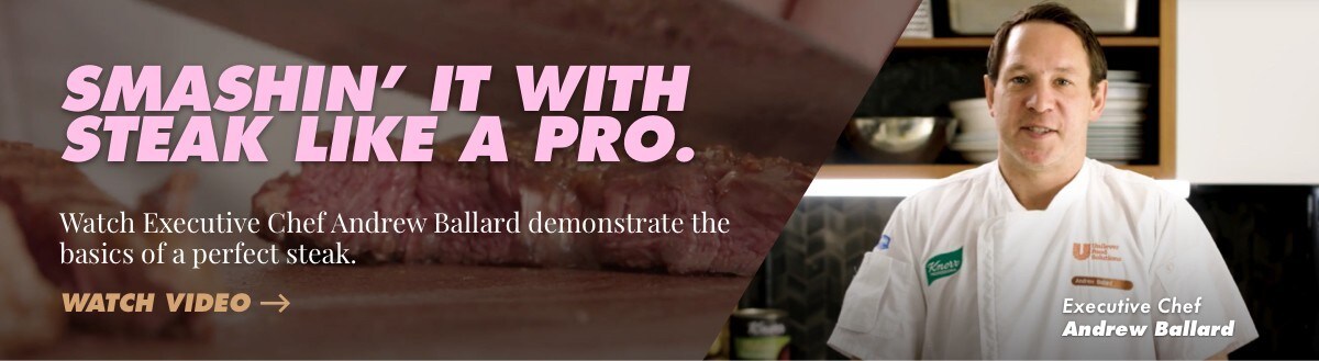 Smashin it with steak like a pro Smashin it with steak like a pro