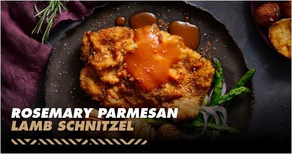 Rosemary Parmesan Lamb Schnitzel