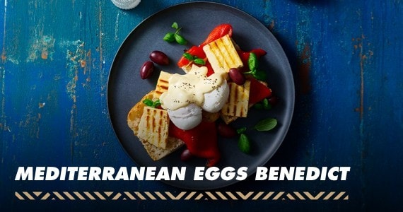 Mediterranean Eggs Benedict