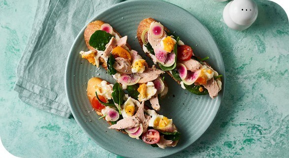 Niçoise Open Sandwich Niçoise Open Sandwich