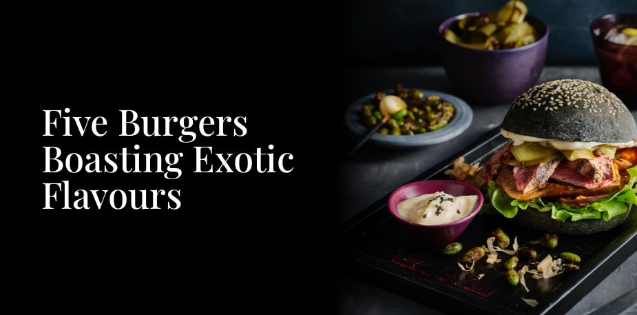 5 on-trend burger recipes with fusion twists