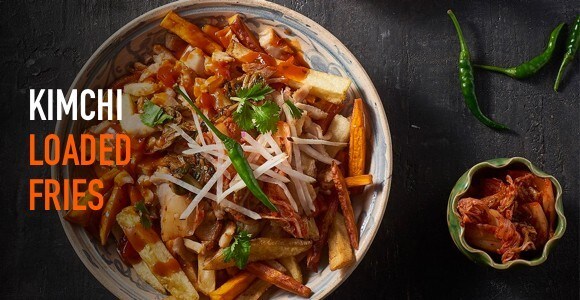 Kimchi Loaded Fries