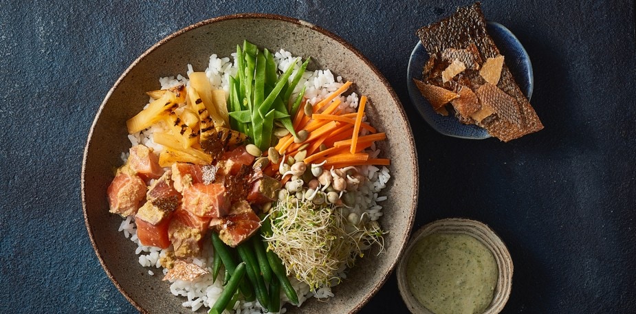Watch: Salmon, spice and everything nice