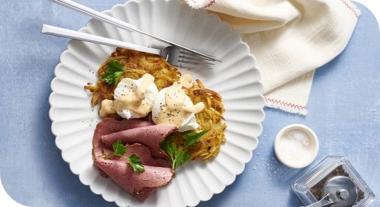 Pastrami Eggs Benedict Pastrami Eggs Benedict