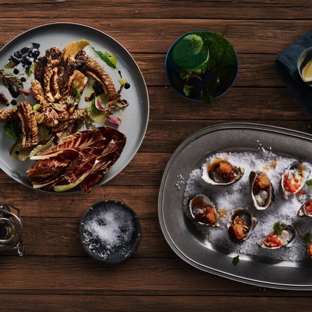 Seasonal seafood and sauce ideas 