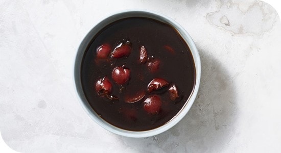 Port & cherry jus