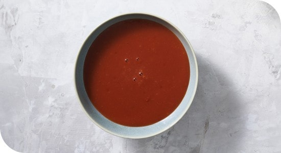 Beetroot & tomato gravy