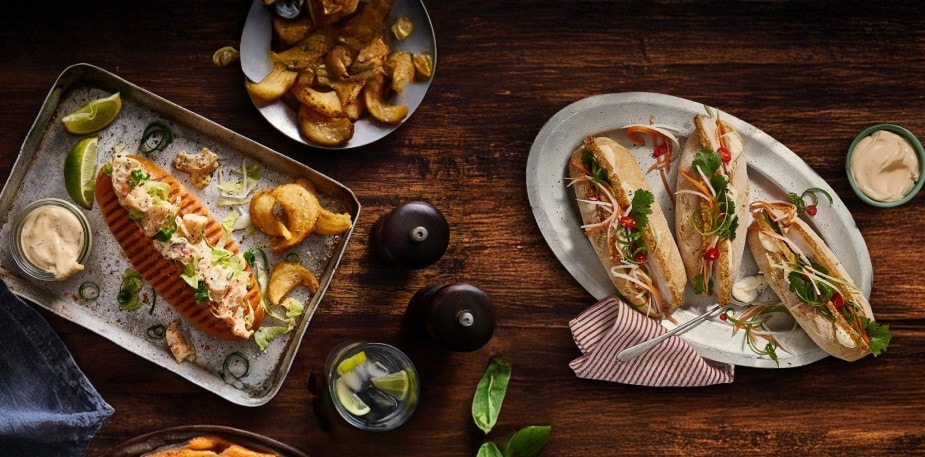 5 sandwiches with festive twists