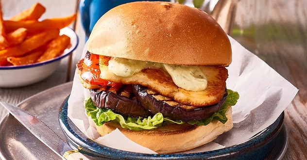 Char Grilled Vegetable Burger