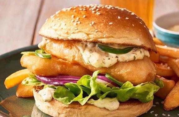 Crispy Fish Burger