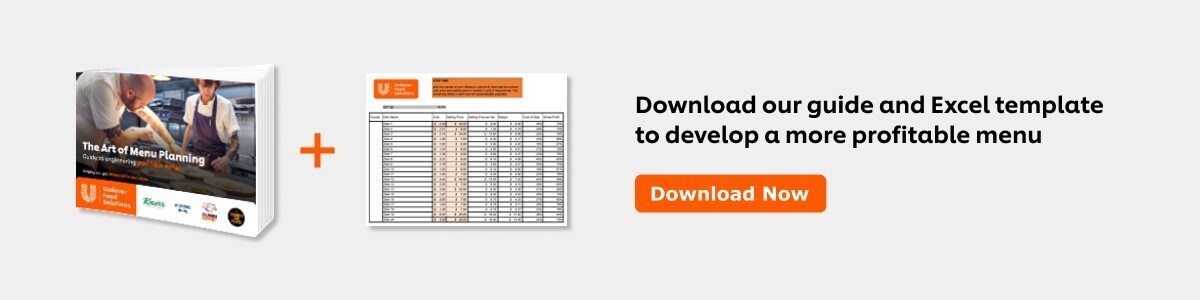 Download our guide and Excel template to develop a more profitable menu Download our guide and Excel template to develop a more profitable menu