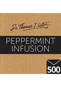 SIR THOMAS LIPTON Peppermint Envelope 500's - This refreshing, caffeine-free, peppermint drink is individually sealed for a premium and fresher tea.