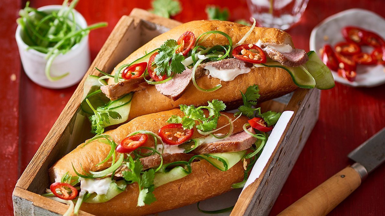 Pork Banh Mi with Sweet Chilli Sauce – Recipe
