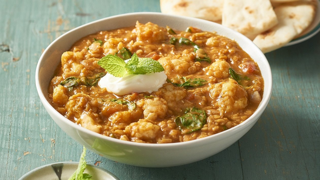 Lentil and Cauliflower Dhal – Recipe