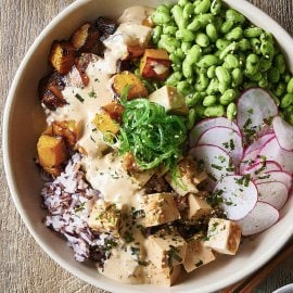 Miso Marinated Tofu Bowl Miso Marinated Tofu Bowl