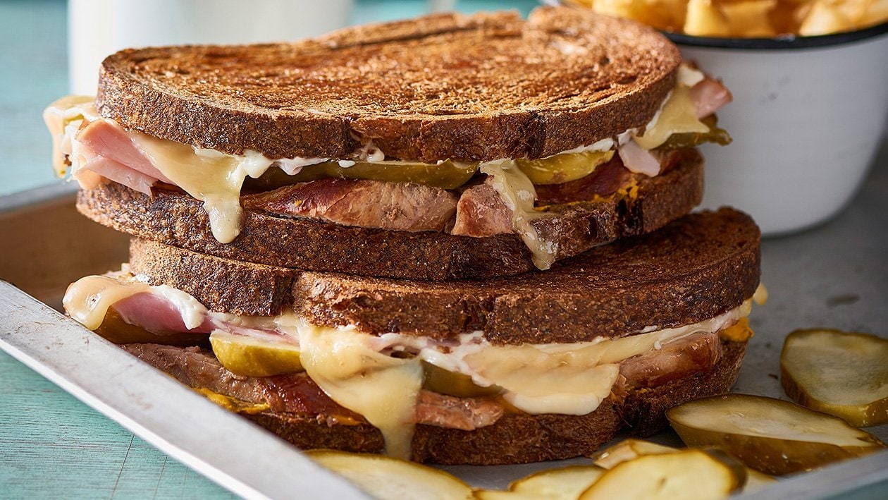 Pork and Pickle Cuban Reuben – Recipe