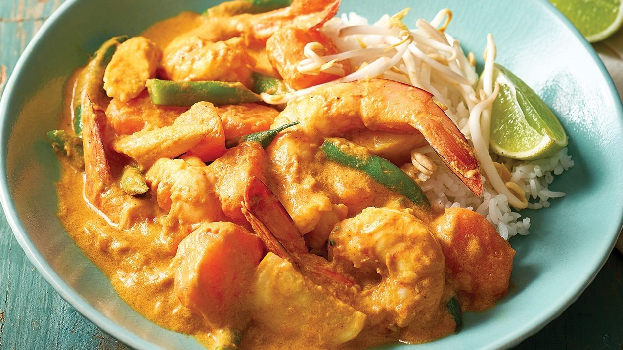 Prawn and Sweet Potato Yellow Curry – Recipe