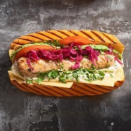 Avocado Salsa Hotdog Avocado Salsa Hotdog