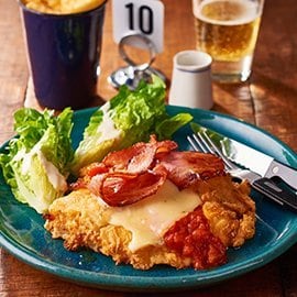 Chicken, Monterey Jack and Maple Bacon Parmigiana Chicken, Monterey Jack and Maple Bacon Parmigiana