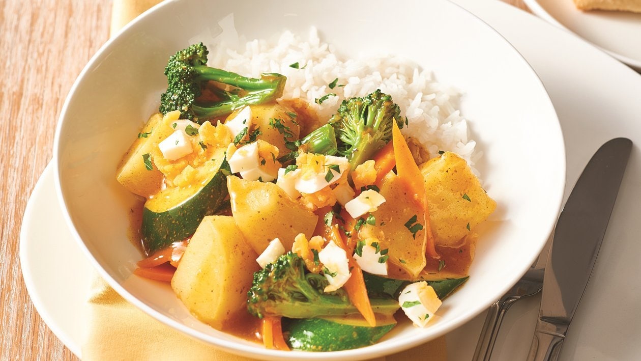 Egg and Vegetable Curry – Recipe