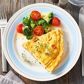 Garden Pea and Ham Quiche Garden Pea and Ham Quiche