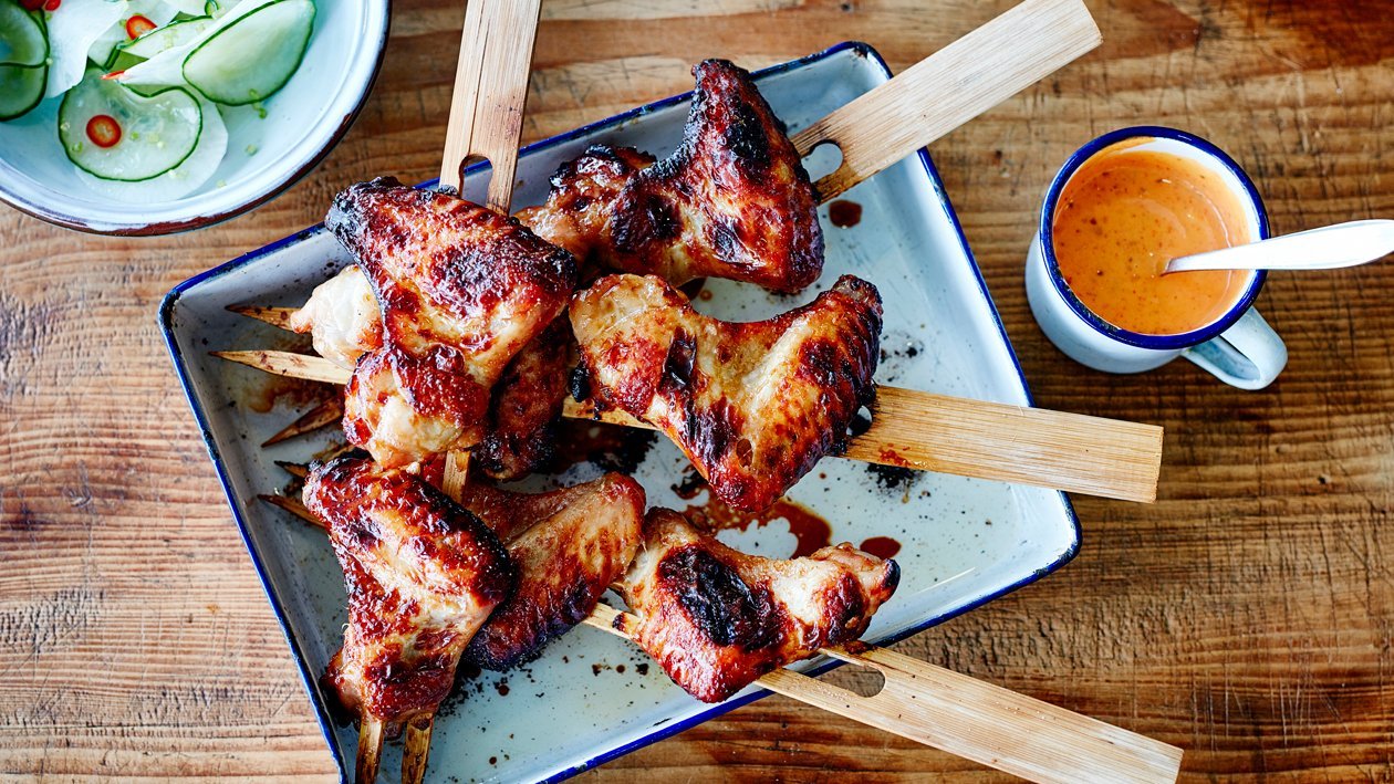 Malaysian Style BBQ Chicken Wings – Recipe