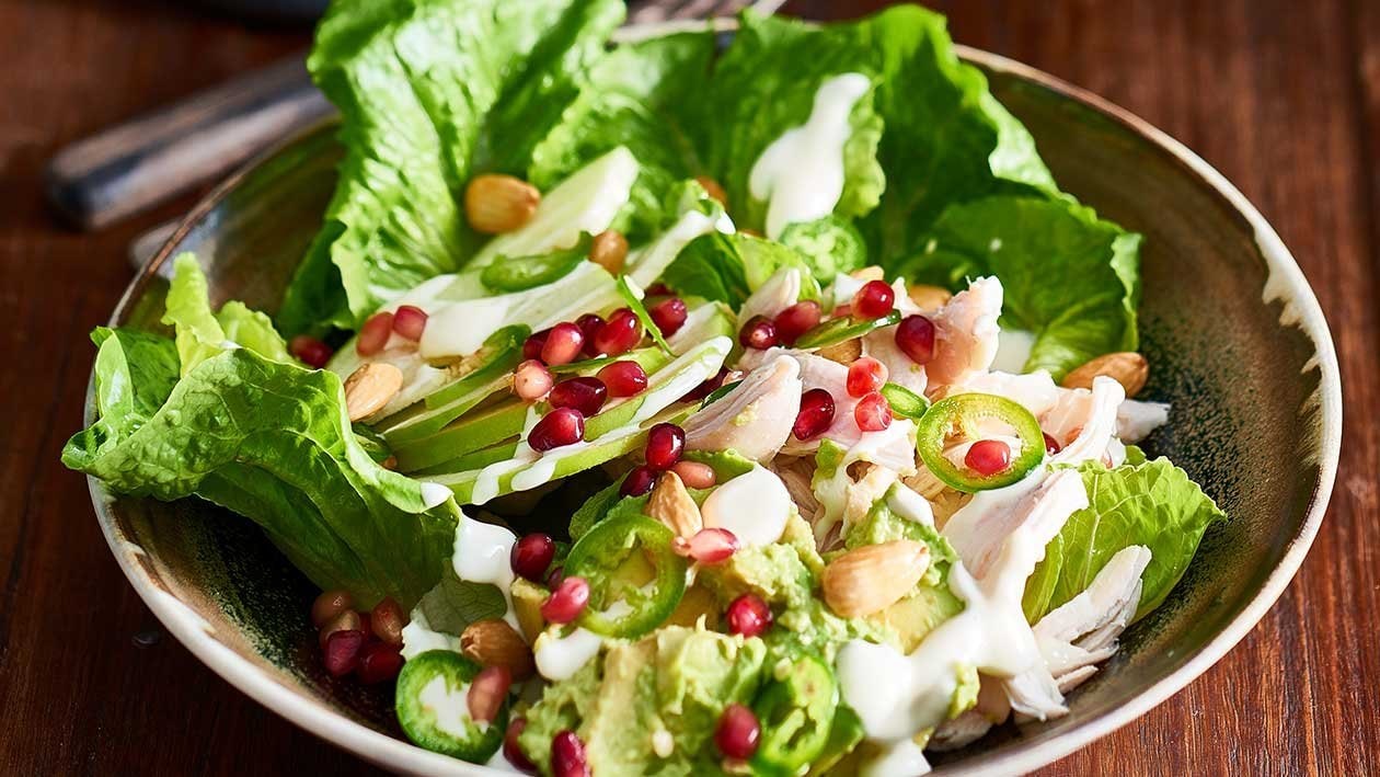 Southern Smoked Chicken Pomegranate Salad – Recipe